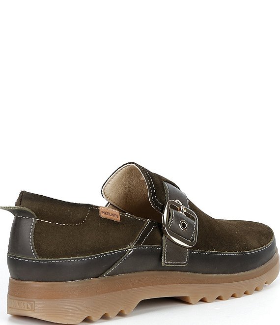 Pikolinos Vigo Suede Buckle Clogs | Dillard's