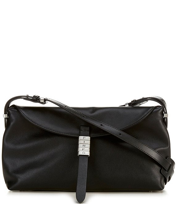 PINKO Saddle Baguette Shoulder Bag