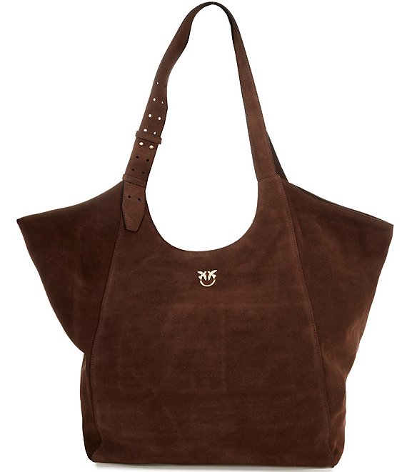 PINKO Suede Tote Bag