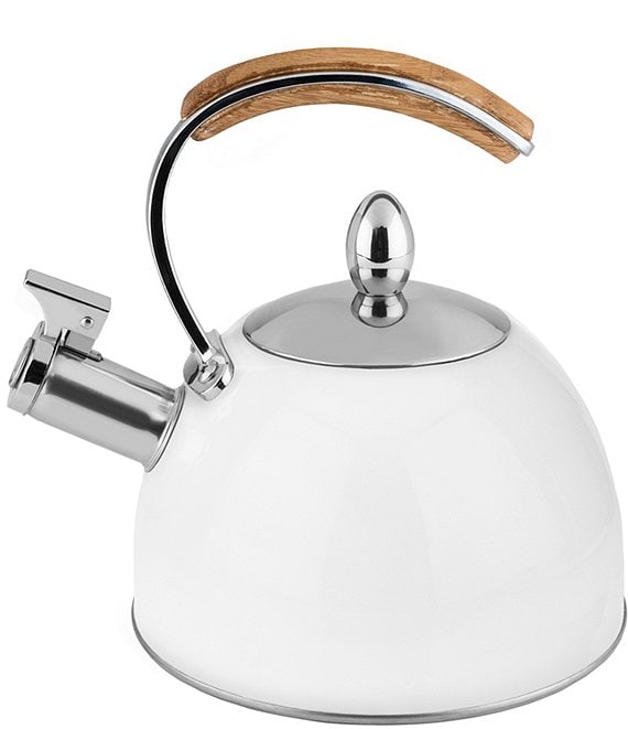 Whistling Tea Kettle with Glass Lid – Lime - The Teapot Shoppe, Inc.