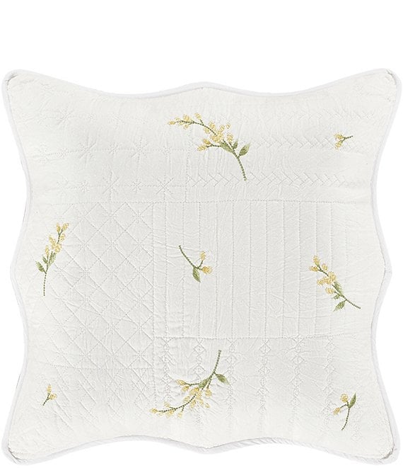 Color:White - Image 1 - Sandra 20#double; Square Decorative Pillow