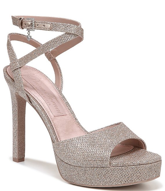 Buy Rose Gold Heeled Sandals for Women by CATWALK Online | Ajio.com