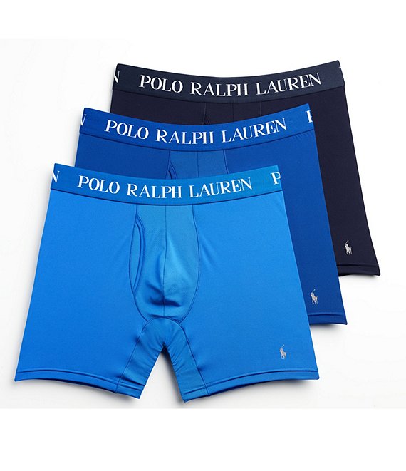 Shop Polo Ralph Lauren Stretch Boxer Briefs (3 Pack) NWBBP3-FHA5 multi |  SNIPES USA
