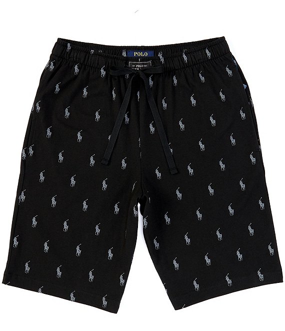 Polo Ralph Lauren All Over Polo Player Knit Pajama Shorts | Dillard's