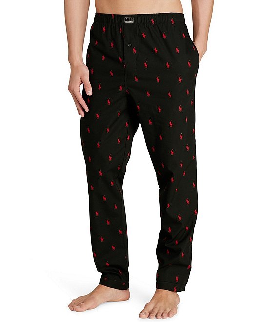 Polo Ralph Lauren Big & Tall Allover Pony Pajama Sleep Pants | Dillard's