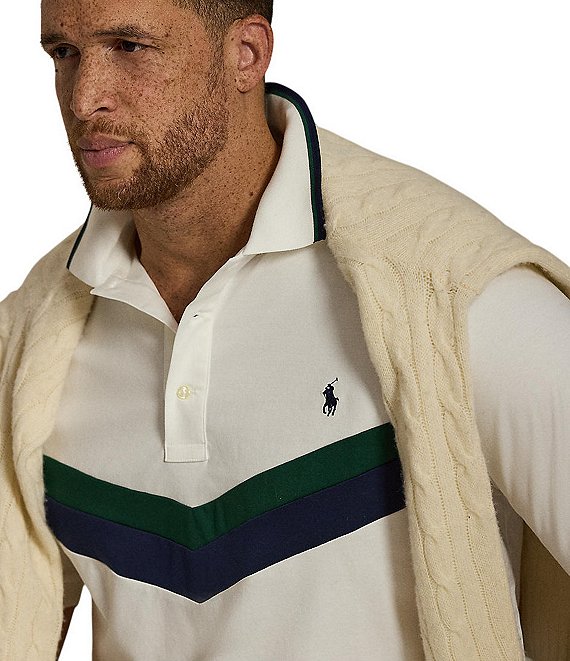 Polo Ralph Lauren Big & Tall Classic Fit Color Block Short Sleeve