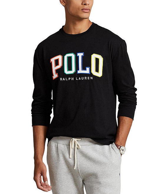Polo Ralph Lauren Big & Tall Classic-Fit Logo Jersey Long-Sleeve