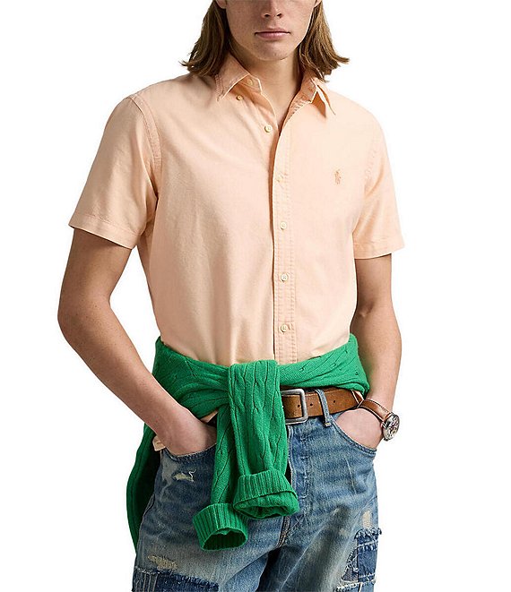 Polo Ralph Lauren Big & Tall Classic Fit Mineral-Dyed Oxford