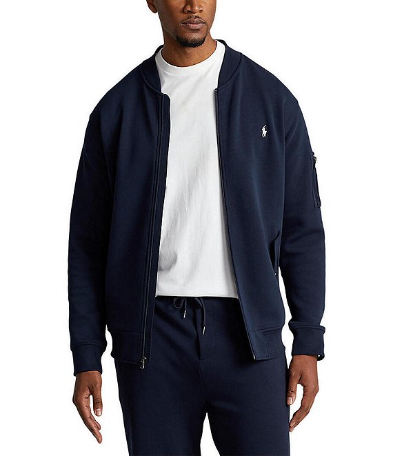 Polo Ralph Lauren Big & Tall Double-Knit Full-Zip Bomber Jacket