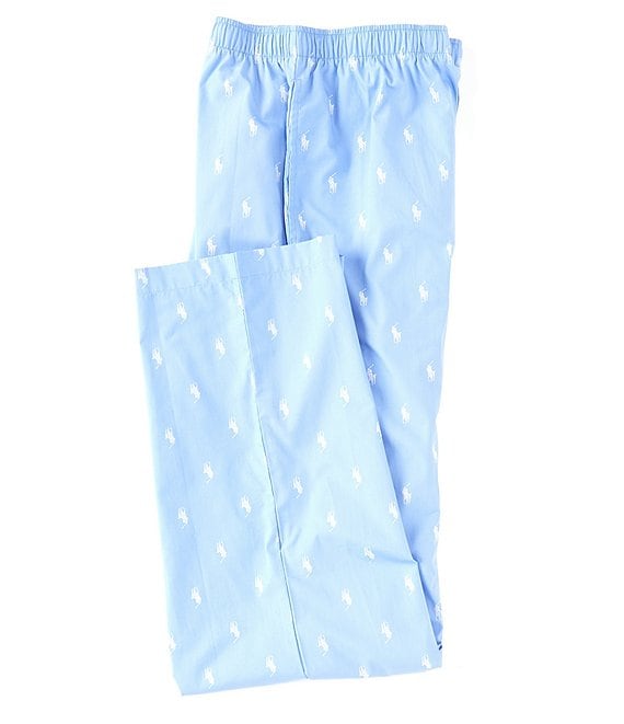 Polo Ralph Lauren Big & Tall Full-Length Allover Pony Printed Pajama Pants  | Dillard's