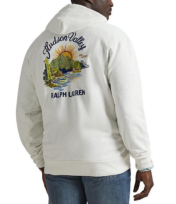 Polo Ralph Lauren Big & Tall Graphic Loopback Fleece Hoodie