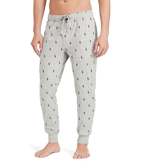 ralph lauren pj pants grey heather