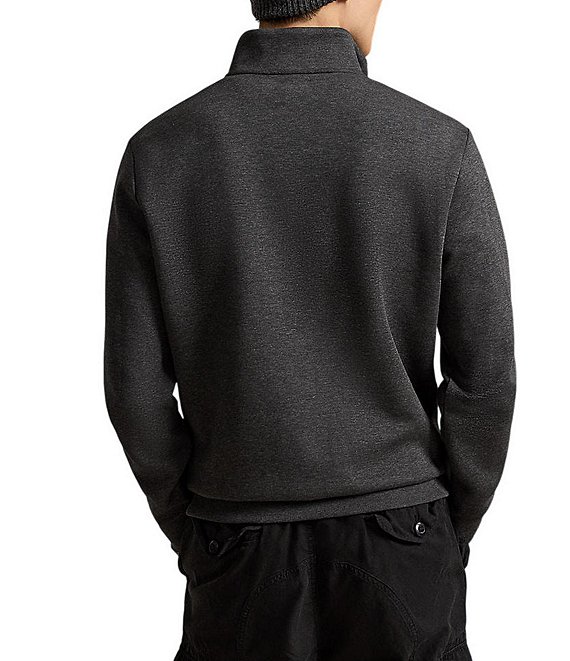 Polo Ralph Lauren Big & Tall Quarter Zip Double Knit Pullover