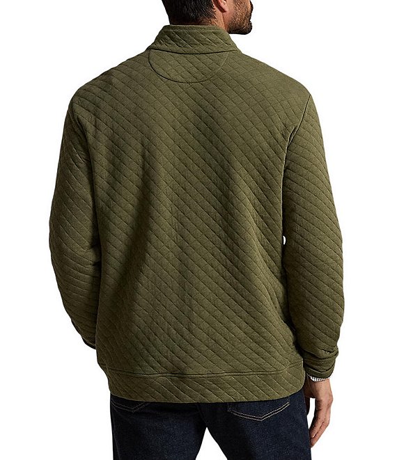 Polo Ralph Lauren Big & Tall Quilted Double Knit Jersey Pullover