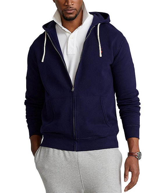 Polo Ralph Lauren Big & Tall RL Fleece Full-Zip Hoodie | Dillard's