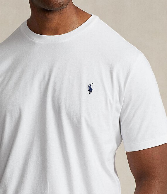 Polo Ralph Lauren Big & Tall Solid Jersey Short Sleeve T-Shirt