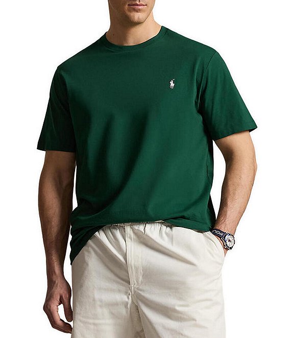 Polo Ralph Lauren Big & Tall Solid Short Sleeve T-Shirt