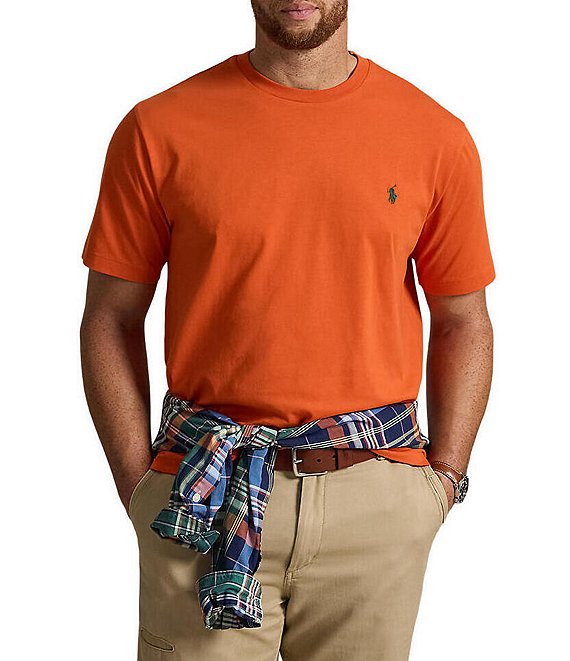 Polo Ralph Lauren Big & Tall Solid Short Sleeve T-Shirt