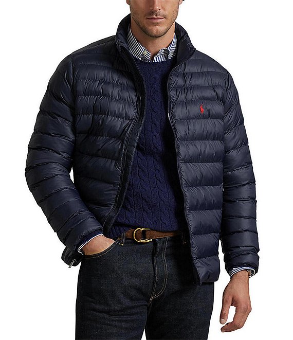 Polo outlets Ralph Lauren Navy Blue The Packable Jacket