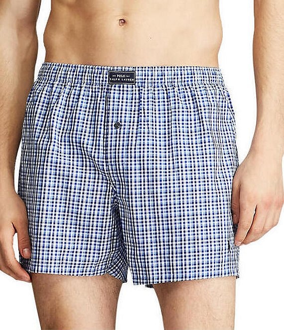 Polo Ralph Lauren Big & Tall Yarn-Dyed Plaid Boxers