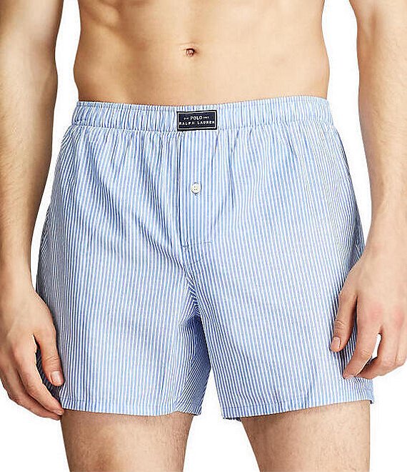 Polo Ralph Lauren Big & Tall Yarn-Dyed Stripe Boxer Shorts