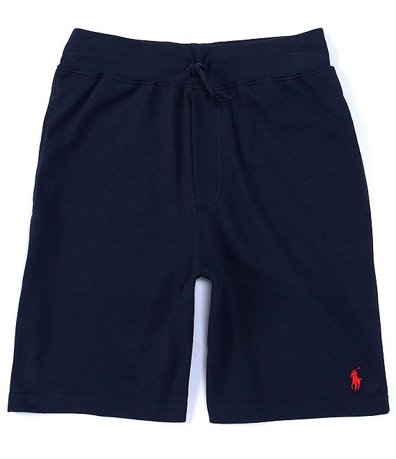 Color:Newport Navy - Image 1 - Big Boys 8-20 Athletic Mesh Shorts