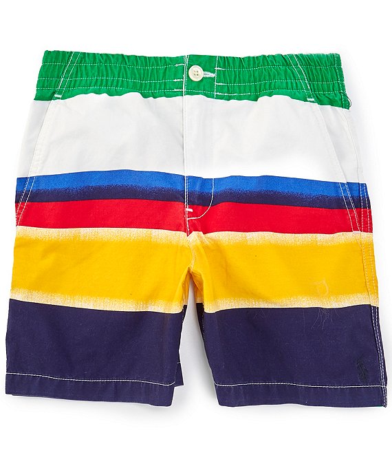 Outlets Polo Ralph Lauren Multi Color Stripe shorts