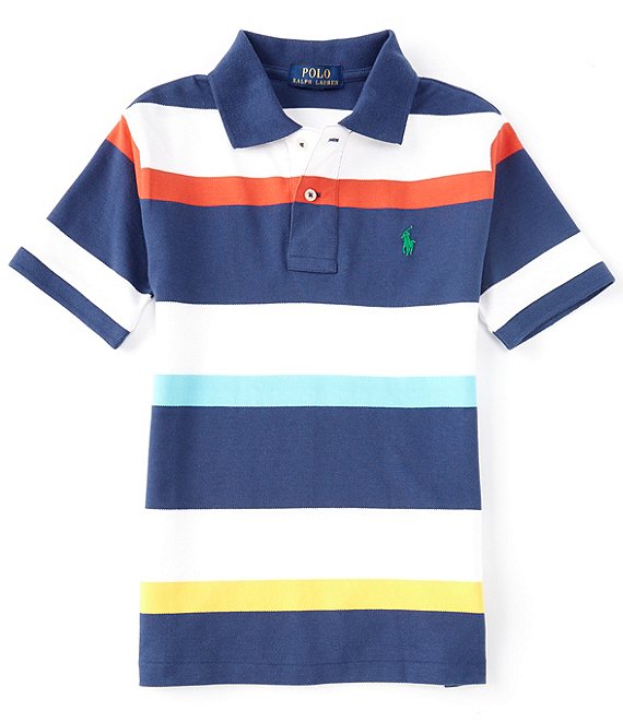 Polo Ralph Lauren Kids Short Sleeve Mesh Polo Shirt (Big Kids