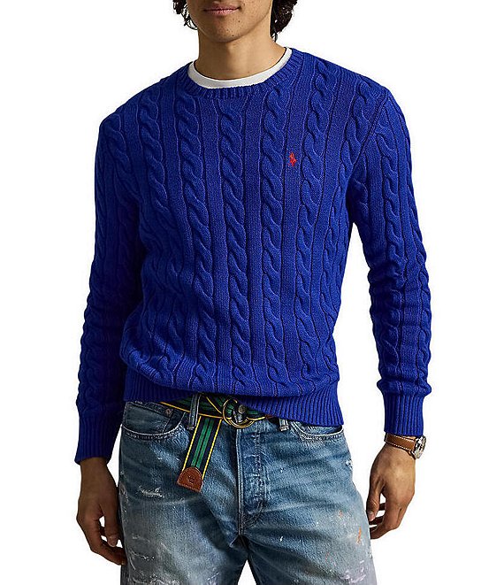 Polo Ralph Lauren Cable Knit Cotton Sweater