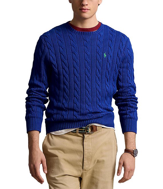 Polo Ralph Lauren Men s Cable Knit Cotton Sweater