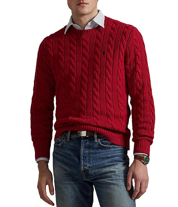 Polo Ralph Lauren Cable Knit Cotton Sweater