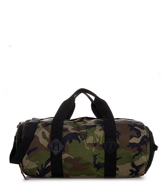 Polo Ralph Lauren Camo Canvas Packable Duffle Bag | Dillard's