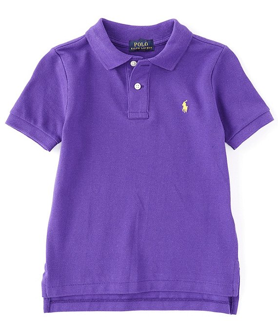 Polo Ralph Lauren Little Boys 2T-7 Short Sleeve Mesh Polo Shirt | Dillard's