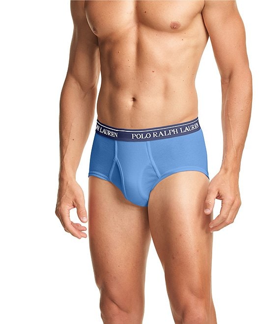 Polo Ralph Lauren Classic Cotton Mid-Rise Briefs 4-Pack | Dillard's