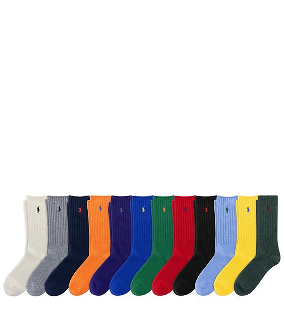 Polo Ralph Lauren Classic Crew 12-Pack Gift Box
