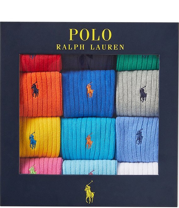 Polo Ralph Lauren Classic Crew 12-Pack Gift Box | Dillard's