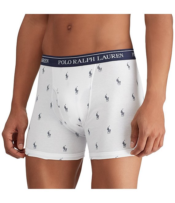Big + Tall, Polo Ralph Lauren 2-Pack Classic Fit Wicking Mid-Rise Briefs