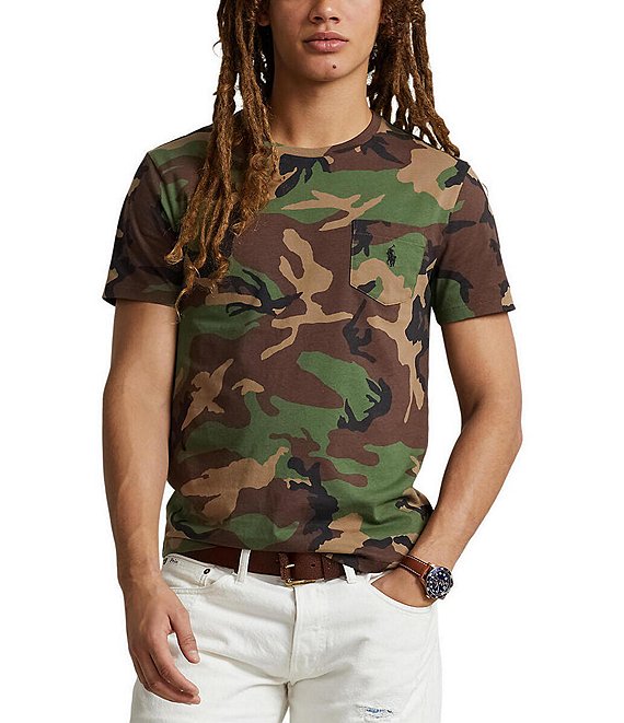 【POLO RALPH LAUREN】CUSTOM SLIM FIT CAMO POCKET Tシャツ POLO RALPH LAUREN CUSTOM SLIM FIT CAMO POCKET T-SHIRT