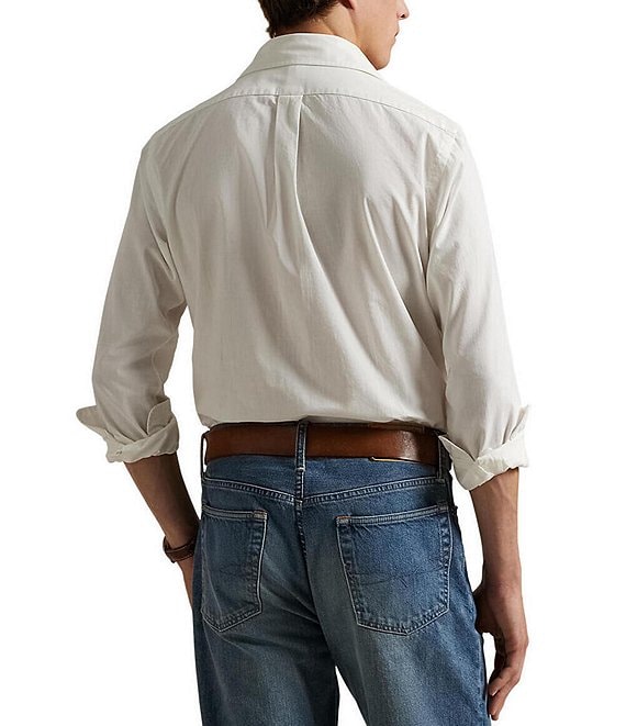 Polo Ralph Lauren Classic-Fit Chambray Long-Sleeve Woven Shirt