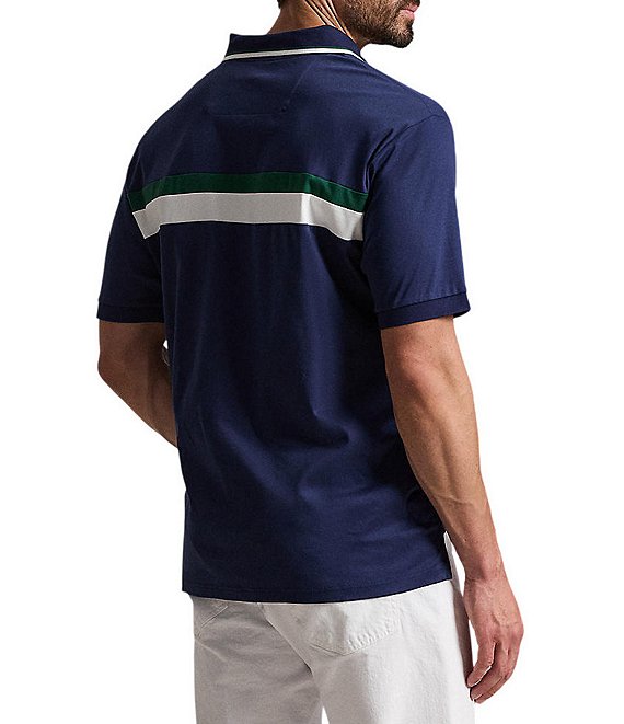 Polo Ralph Lauren Classic Fit Color Block Short Sleeve Polo Shirt