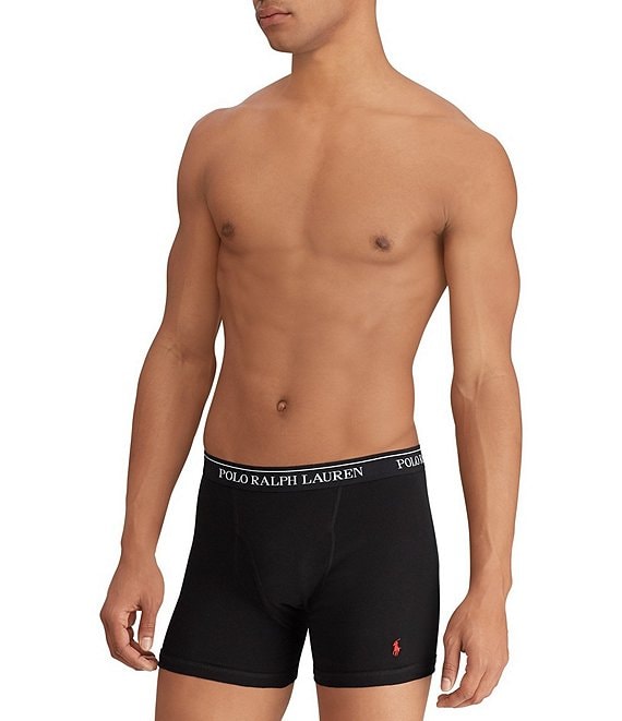 Polo Ralph Lauren Classic Fit Cotton Boxer Brief 3-Pack