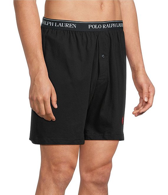 Polo Ralph Lauren Classic Fit Cotton Knit Boxers 5-Pack
