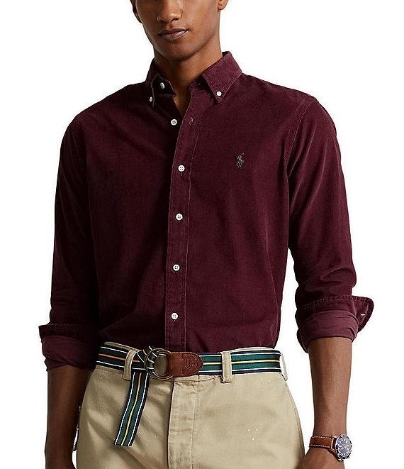 Polo Ralph Lauren Classic Fit Long Sleeve Woven Corduroy Shirt | Dillard's