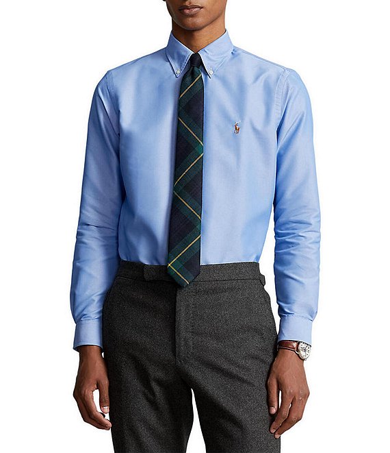 Polo Ralph Lauren Classic Fit Performance Stretch Oxford Long Sleeve Woven  Shirt | Dillard's