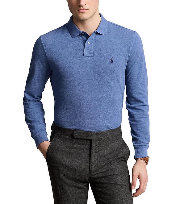 Polo shops dress long sleeve