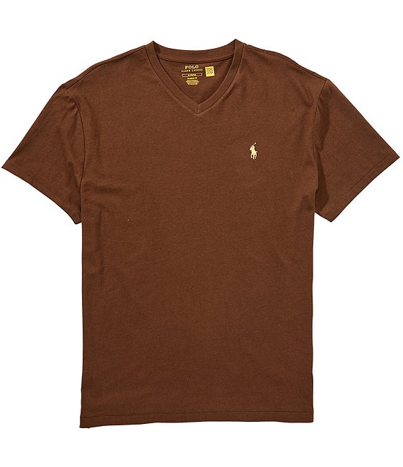 Polo Ralph Lauren Classic Fit Short Sleeve V-Neck T-Shirt | Dillard's