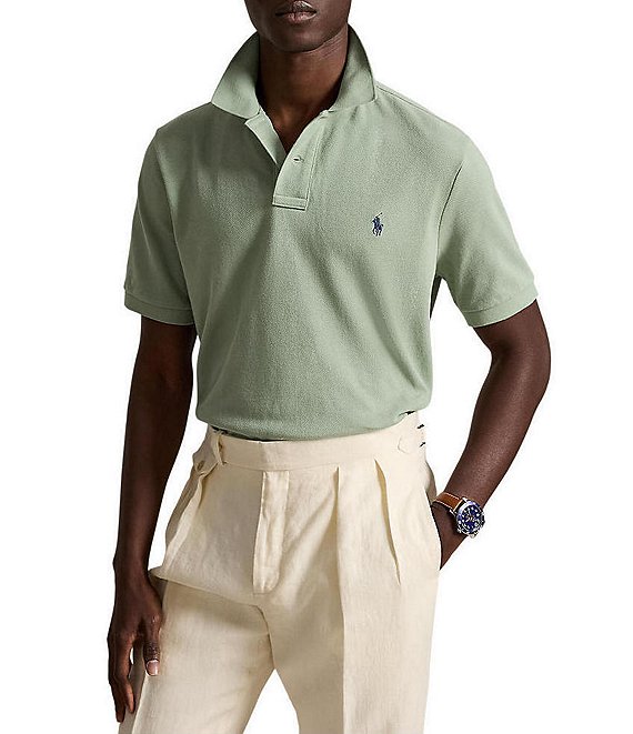 POLO RALPH LAUREN ポロシャツ CLASSIC FIT Polo Ralph Lauren Classic Fit Solid Cotton Mesh Polo Shirt | Dillard's