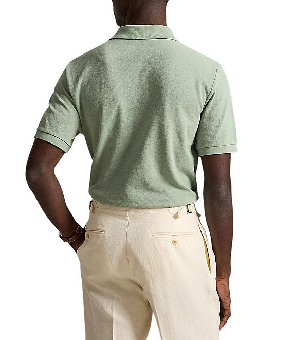 Polo Ralph Lauren Classic Fit Solid Cotton Mesh Polo Shirt | Dillard's