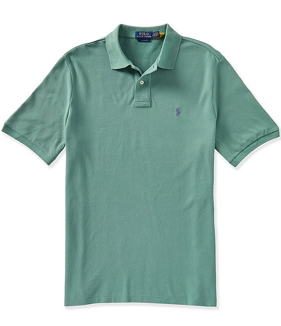 Polo Ralph Lauren Classic Fit Solid Cotton Mesh Polo Shirt | Dillard's