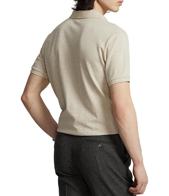 Polo Ralph Lauren Classic Fit Solid Cotton Mesh Polo Shirt | Dillard's